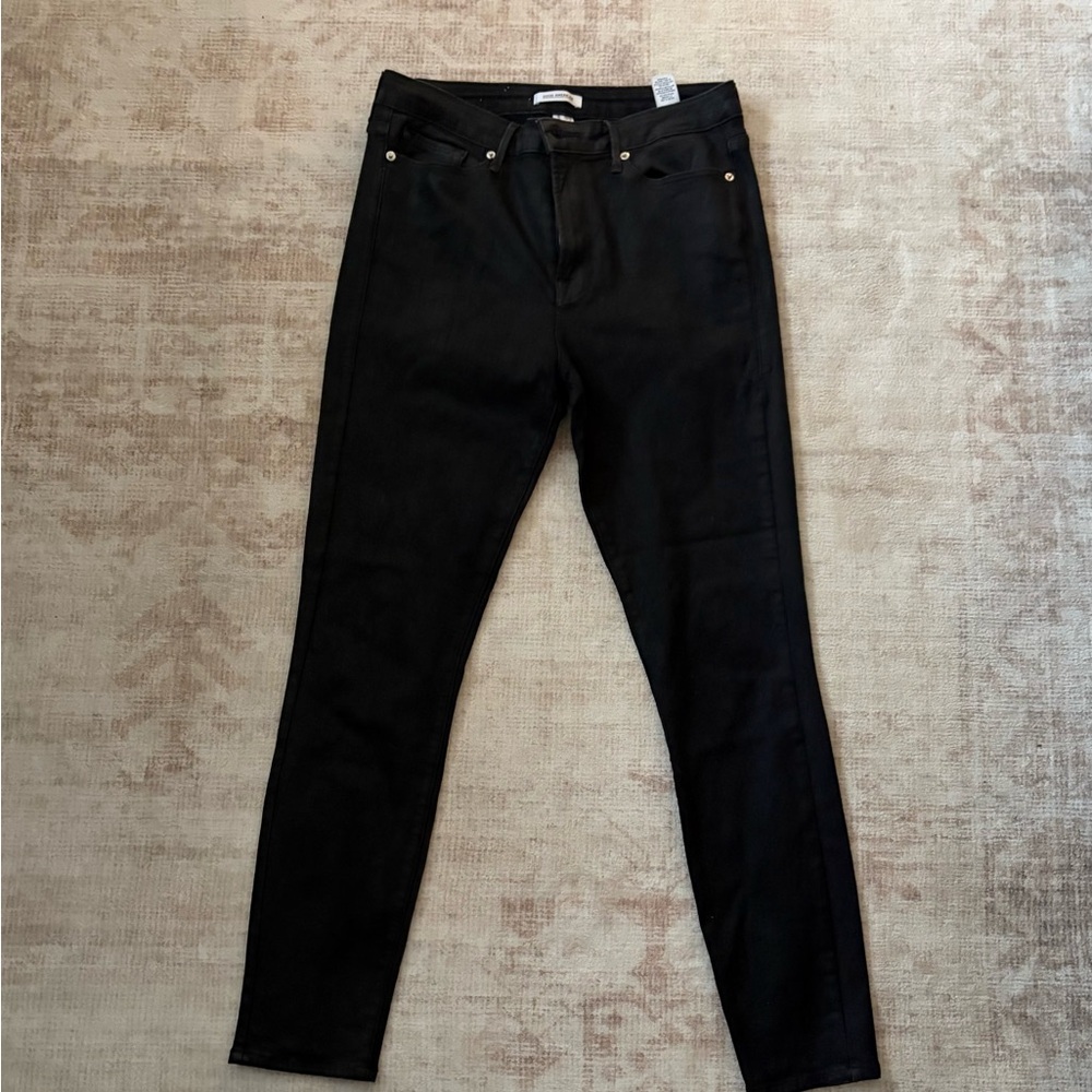 Good American Black Ankle & Cropped Jeans